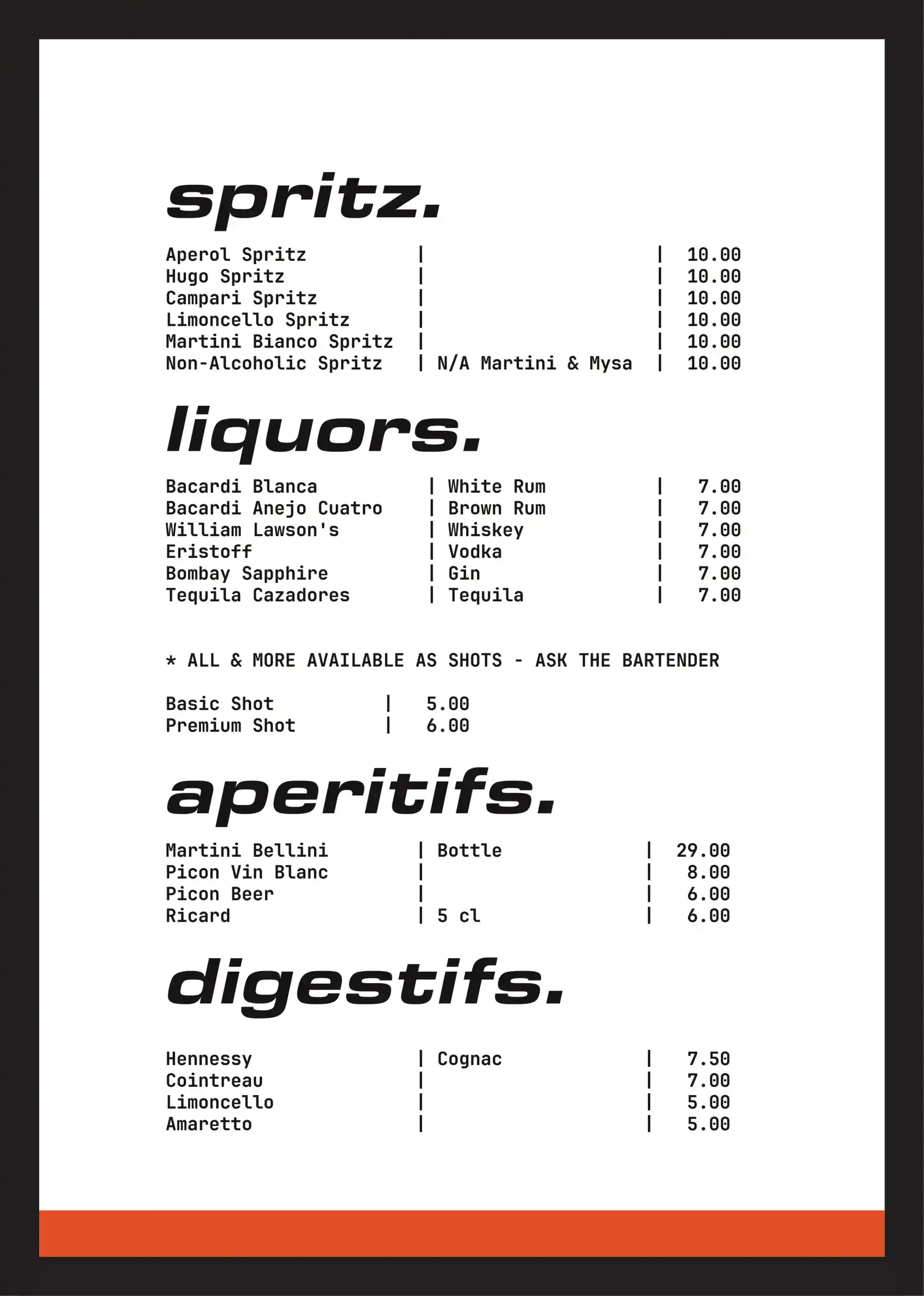 Drinks & food final darts menu v3 no printmarks 4