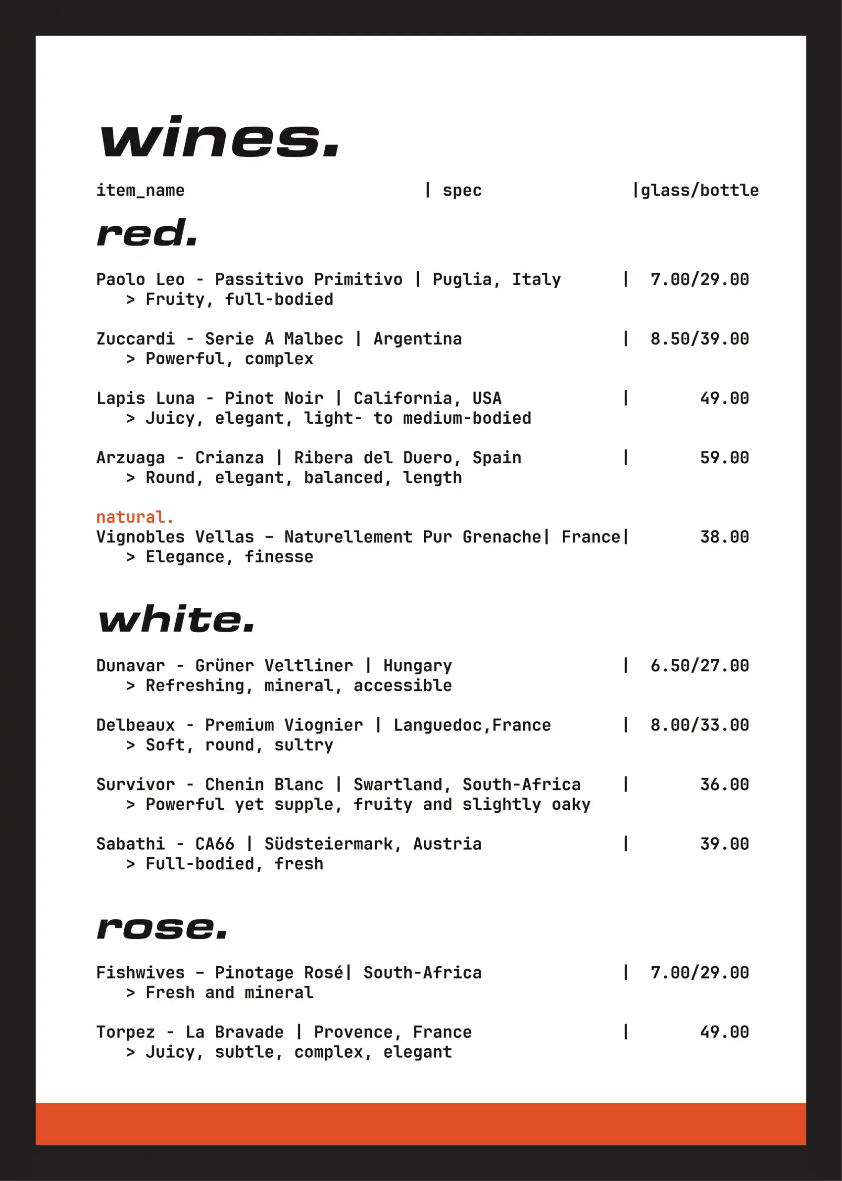 Drinks & food final darts menu v3 no printmarks 6