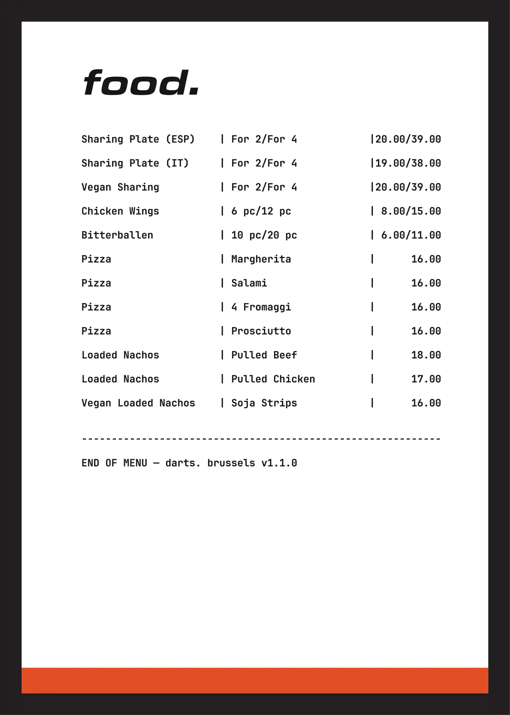Drinks & food final darts menu v3 no printmarks 8