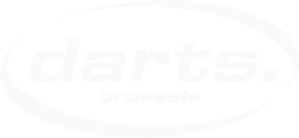darts.brussels logo porcelain white